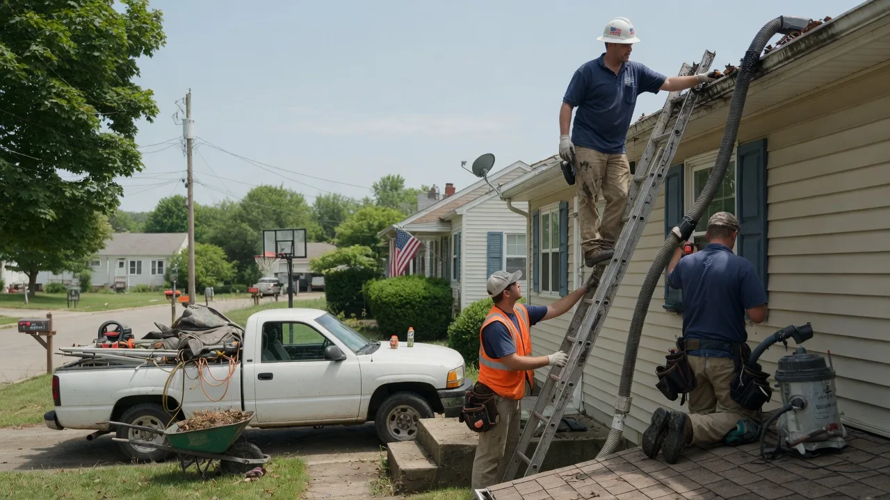 Gutter Installation in Meadow Lands, PA near me